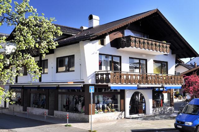 Unser Geschäft in der Bankgasse 7 in Garmisch